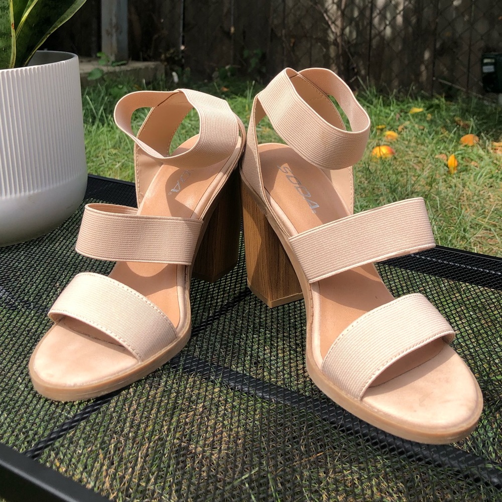 Soda block heels